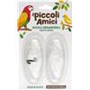 Piccoli Amici Snack Osso di seppia per uccelli ornamentali 2 pezzi - Mangime per uccelli - 1° ORDINE? fino al 20% di sconto