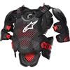 ALPINESTARS Pettorina A-10 V2 FULL CHEST Nero Rosso ALPINESTARS