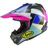 ARAI Casco MX-V EVO PEAK MULTI Rosa Blu ARAI