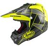 ARAI Casco MX-V EVO PEAK YELLOW Giallo Grigio ARAI