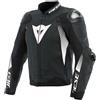 DAINESE Giacca Pelle SUPER SPEED 4 Nero Bianco DAINESE