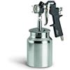 FIAC Pistola a Spruzzo per Verniciare modello 1861, Aerografo con Serbatoio per Vernice da 1L, Ugello da 1.5 mm, Getto a Rosa o Piatto, Pressione Max 4 Bar