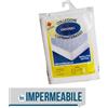 InMaterassi Coprimaterasso impermeabile sanitario 100% cotone : Dimensioni - MATRIMONIALE