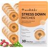 Uocasi Stress Down Patches | Support Du Stress Et De L'Anxiété | Formule Botanique À Base De Plantes, Autocollants Calmants D'Humeur, Patch De Soulagement De L'Anxiété Pour Hommes Et Femmes | 30 Patches