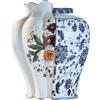 Seletti - Vaso Hybrid - Multicolore - Porcellana - Designer Studio CTRLZAK