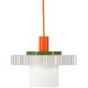 Warren & Laetitia - Sospensione Gigi - Multicolore - Plastica riciclata - Designer Laetitia Bou Acar