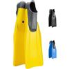 Cressi Clio, Pinne Ultraleggere per Nuoto, Apnea e Snorkeling Unisex, Giallo, 45/46