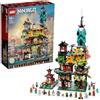 LEGO 71741 Ninjago City Garden Toy Block Ninja Carrot House Casa 14+ anni