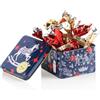 Venchi - Collezione Natale - Lattina Pacchetto di Natale con Cioccolatini Cometa Assortiti, 73 g - Idea Regalo - Senza Glutine