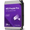 Western Digital Purple Pro WD240PURP disco rigido interno 24 TB 7200 Giri/min 512 MB 3.5" Serial ATA III [WD240PURP]