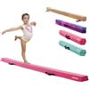 VEVOR Trave di Equilibrio per Ginnastica per Bambini, Pieghevole, 2350 mm, Capacità di Carico 90,7 kg, con Fondo Antiscivolo, Trave di Equilibrio con Borsa per il Trasporto in Palestra, Rosa