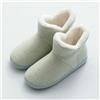 Unisex Soffice Pantofole Stivali Caviglia Furry Fodera Pile Scarpe Basse Inverno
