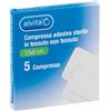 ALLIANCE HEALTHCARE IT.DIS.SpA ALVITA GARZA COMPRESSA AUTOADESIVA IN TNT 10X8CM 5 PEZZI