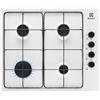 ELECTROLUX KGS6404W PIANO COTTURA 60CM 4 FUOCHI A GAS COLORE BIANCO - PROMO