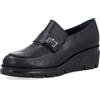Soffice Sogno Slip-on in pelle decorata con fascetta e suola 6 cm
