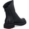 Soffice Sogno Tronchetti in pelle con zip posteriore e tacco 4 cm
