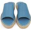 Bonateks FRRBTRLK100348, sandalo da donna, blu, 38 EU, blu, 38 EU