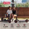 SUNNIGOO Scooter elettrico per adulti Pieghevole 30 km/h Velocità 350 W Motore potente 30 km Gamma massima Pneumatico da 8,5 pollici con Smart App E-Scooter - Honeycomb tire