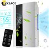 TKKEACE Deumidificatore e purificatore d'aria 2 in 1 Assorbitore di umidità Domestico Muto Camera da letto Seminterrato Temporizzazione del telecomando Tubo dell'acqua esterno - 90W