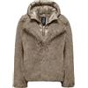 BOMBOOGIE GIACCA CON DAVANTINO STACCABILE IN ECOFUR PARIS DONNA