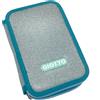 Giotto Super Crystal Astuccio 3 Zip Acquamarine