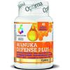 Colours of Life - Manuka Defense Plus - Integratore con Miele e Olio essenziale di Manuka - per la Funzionalità delle Prime Vie Respiratorie, Effetto Balsamico - Vegetariano, 40 Capsule Vegetali