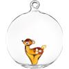 ICHENDORF Woodland Tales Pallina di Natale Cerbiatto 8cm Vetro Borosilicato