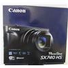 Canon fotocamera digitale compatta PowerShot SX740 HS nero zoom ottico 40x