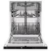 BERTAZZONI DW60S3ICPDV Lavastoviglie, Incasso, A scomparsa totale, Panel ready, 60 cm, Serie Master, 14 Coperti, 3 Cestelli, Nuova classe C
