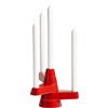 klevering & klevering - Candeliere Brute - Rosso - Ceramica smaltata