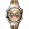 Huawei WATCH GT6 Pro, Cassa 46mm in titanio e cinturino marrone. Compatibile con iOS e Android. Fino a 21 giorni di autonomia.