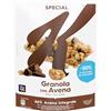 Special K Kellogg's Special K | Gusto Cioccolato Fondente | Granola con Avena Croccante e Deliziosi Riccioli di Cioccolato | 66% Avena Integrale | Confezione Singola da 320g (1 x 320g)