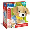 Clementoni Baby Billo Bau Gattona con Me, Cagnolino Peluche per Imparare a Gattonare, Gioco Prima Infanzia Bambini 6-36 Mesi, Insegna Numeri, Parole, Versi degli Animali, Lingua Italiana, 17986