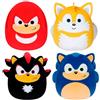 Jazwares Squishmallows Sonic The Riccio - Giocattolo di peluche, 25 cm