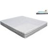 LIBEROSHOPPING Materasso a Una Piazza e Mezzo SYSTEM in memory con tessuto sfoderabile 120x190 CM