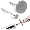 JIEYAO Set di 2 punte per levigatrice unghie, fresa professionale per unghie, per uso elettrico, per pedicure per manicure, cura dei piedi, rimozione delle cuticole in gel acrilico