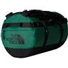 The North Face Base Camp Duffel S 50 litri, Evergreen/tnf black