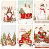 Woplagyreat Decorazioni Natalizie Addobbi Natalizi Natale Tavola Strofinacci Cucina Regali Christmas Canovacci Accessori spugna Asciugamani Regalo Casa Panno Pezze per Pulire