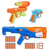Nerf N Series N- Series - Gear Up Pack, confezione da 3 blaster, 18 dardi N1, gi