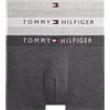 Tommy Hilfiger 3P Trunk DTM Um0Um03520, Boxer, Uomo, Giallo (Lgh HTHR/MD HTHR/Dk HTHR), M