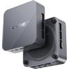 CTONE M2 Mini-PC, Core i9-13900HK (14 core/20 thread, fino a 5.4 GHz), 32 GB RAM + 1 TB SSD PCIe 4.0 | Iris Xe 96 EU | WiFi 6E | BT 5.2 | LAN 2.5 GbE | Supporto Triple Display | 8K per Ufficio/Casa