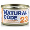 Natural Code per Gatto da 85g Gusto 23 - Tonno Patate e Carote