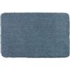 Wenko 23099100 Tappeto di Bagno Miscela, blu navy, Poliestere, 55 x 65 x 3 cm