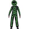 amscan - Costume per bambini, scheletro luminoso, per ragazzi e ragazze, Glow in the Dark Stick, costume intero per carnevale, feste a tema, Halloween