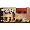 Spin Master Games Editrice Giochi 6036101- Classic Games Dama & Scacchi Deluxe in Legno