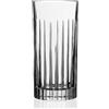 RCR Cristalleria Italiana 44 cl - Timeless Bicchiere Bibita in Vetro - Set 6 Pezzi