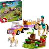 LEGO Friends Rimorchio con Cavallo e Pony Giocattolo - con Mini Bamboline di Liann & Zoya, Figure Animali Pony e Cavallo, Modellino di Auto e Accessori - Regalo Creativo per Bambine da 4 Anni - 42634