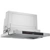 Bosch DFS067K51 8 Cappa telescopica ad incasso cm. 60 - inox