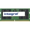 Integral 32GB Laptop RAM Module DDR5 5600MHZ PC5-44800 Unbuffered NON-ECC 1.1V 2