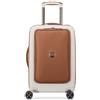 Delsey Paris Chatelet Air 2.0 Carrello cabina a 4 ruote da 55 cm con piega ad espansione beige